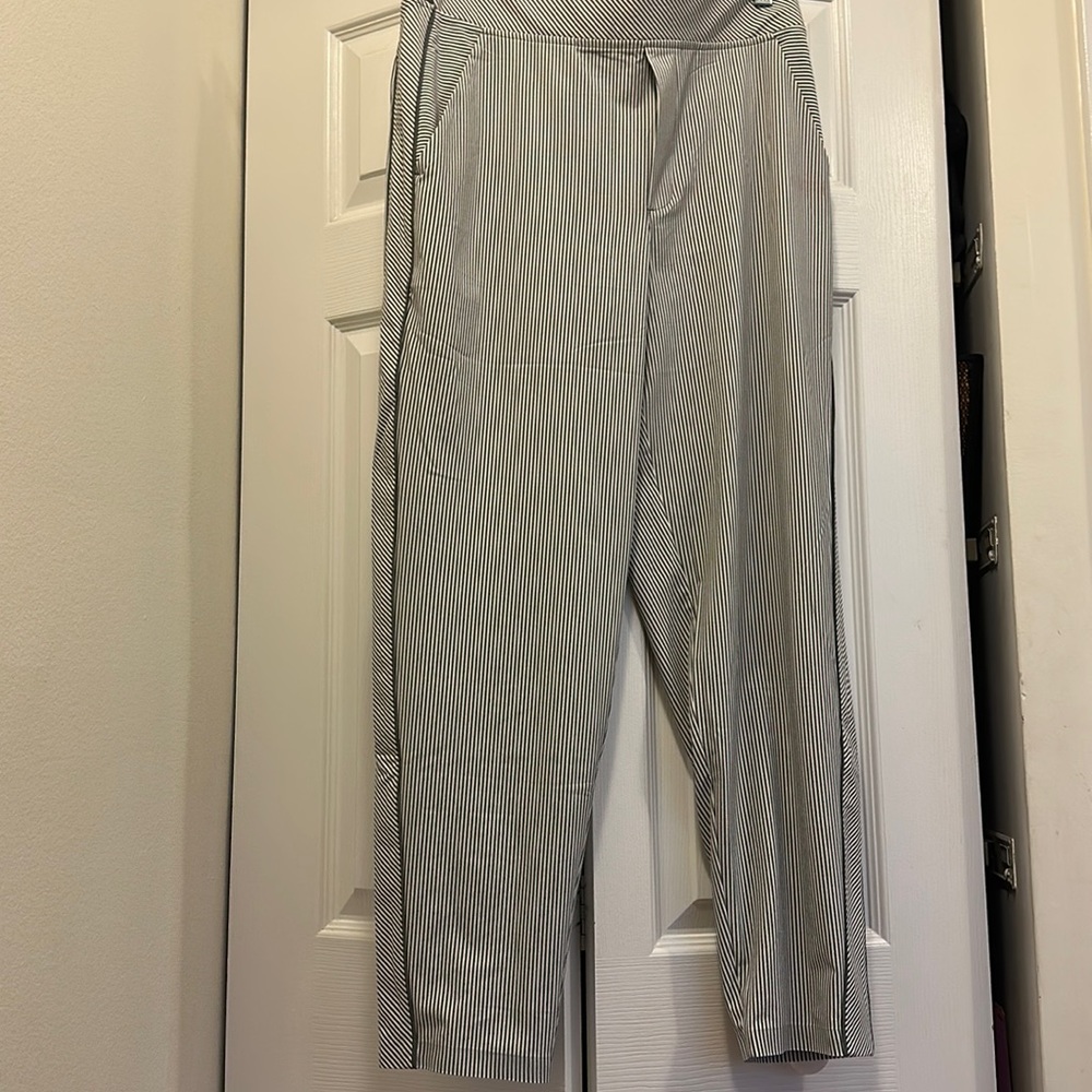 Athleta striped pants. Never worn but no tags